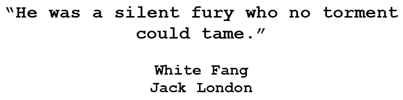 White Fang quote